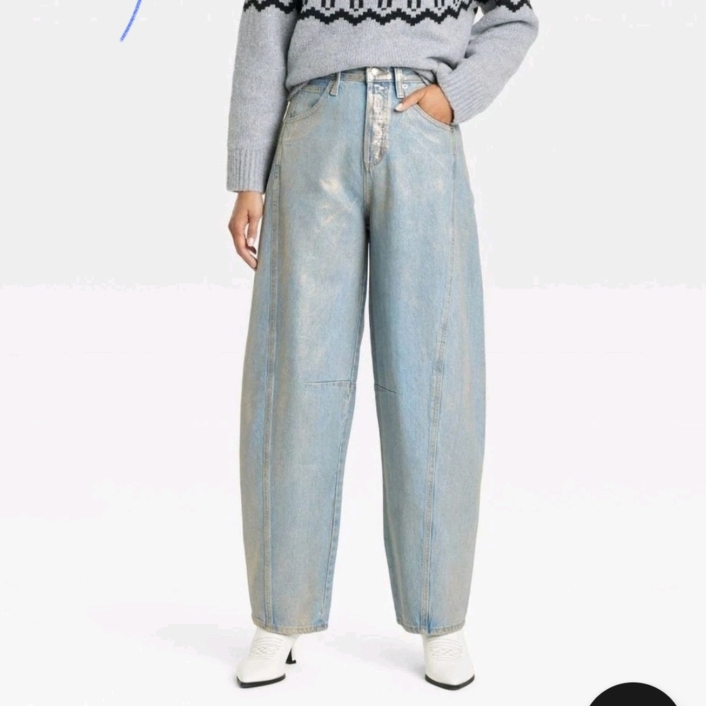 Universal Thread Light Blue Wide Leg Jeans